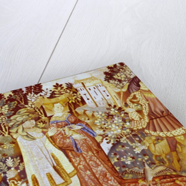 Devonshire Hunting Tapestry detail by Anonymous