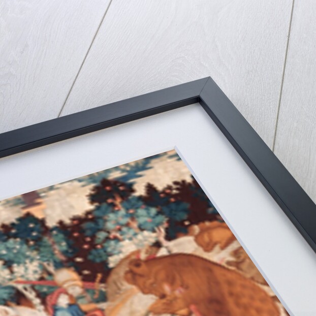 Devonshire Hunting Tapestry - Boar & Bear hunt. Southern Netherlands, 15th century by Anonymous