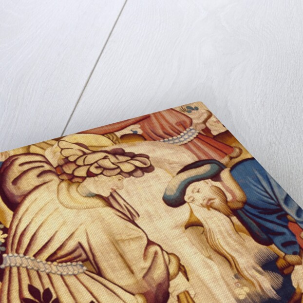 Devonshire Hunting Tapestry detail by Anonymous