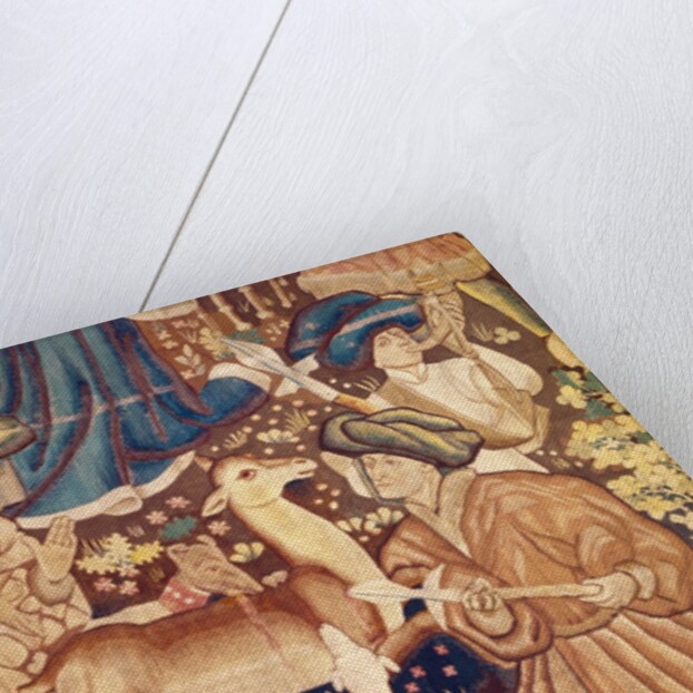 Devonshire Hunting Tapestry detail by Anonymous