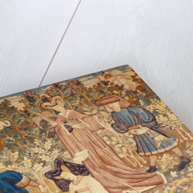 Devonshire Hunting Tapestry detail by Anonymous