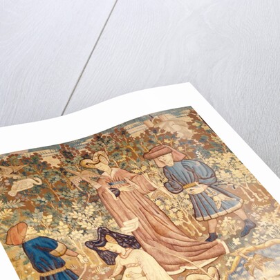 Devonshire Hunting Tapestry detail by Anonymous