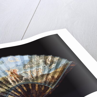 Fan. Rome, Italy, early 18th century by Leonardo Germo