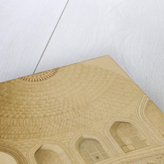 Interior of the tomb chamber of the Taj Mahal by Unknown