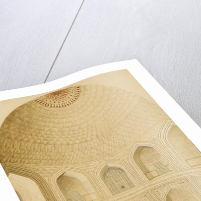 Interior of the tomb chamber of the Taj Mahal by Unknown