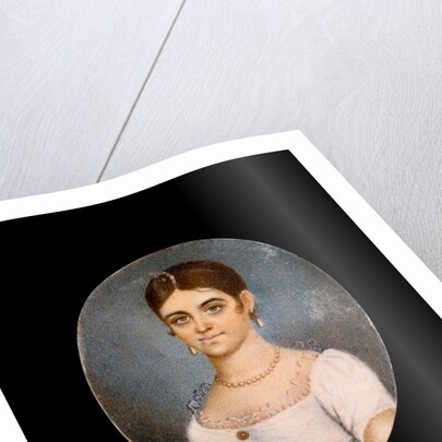 An Anglo-Indian lady from Bengal by Unknown