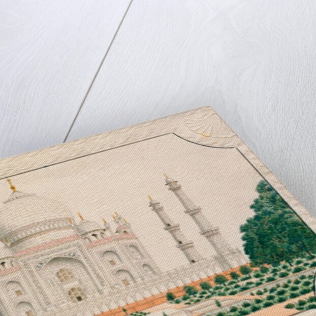The Garden side of the Taj Mahal by Unknown