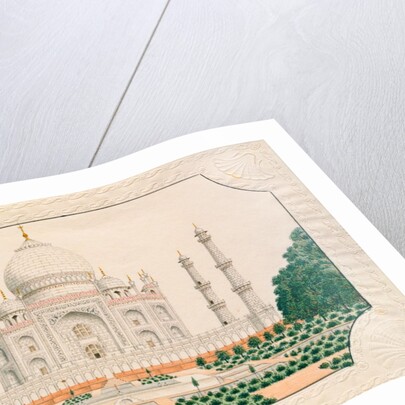 The Garden side of the Taj Mahal by Unknown