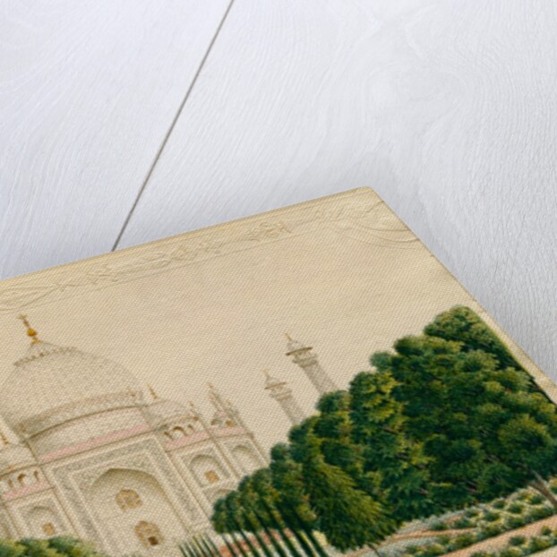 The Garden side of the Taj Mahal by Unknown