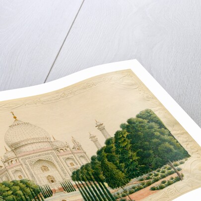 The Garden side of the Taj Mahal by Unknown