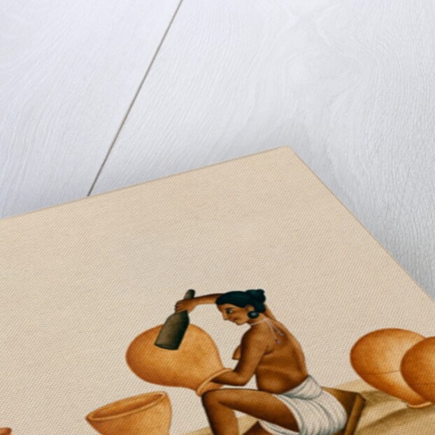 A potter and his wife by Unknown