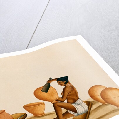 A potter and his wife by Unknown