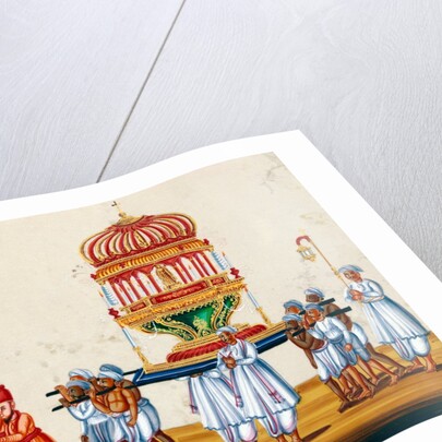 Roman Catholic Procession at Pondicherry by Unknown
