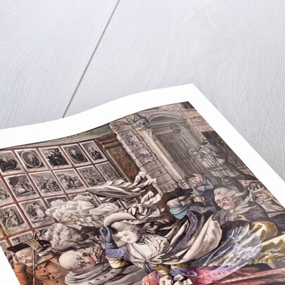 A Windy Day by Robert Dighton