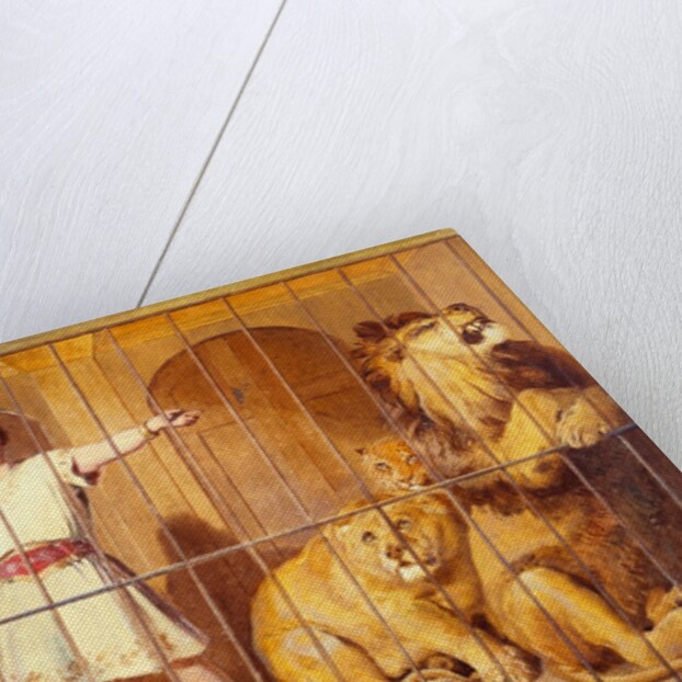Mr Van Amburgh with trained lions and tigers. Europe, 18th-19th century by Anonymous