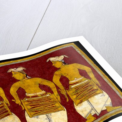 Three drummers. Sri Lanka, 18th century by Unknown