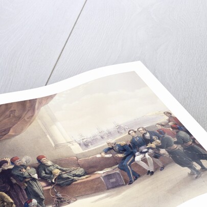 Ali Pasha with Colonel Patrick Campbell and French Engineers by Anonymous