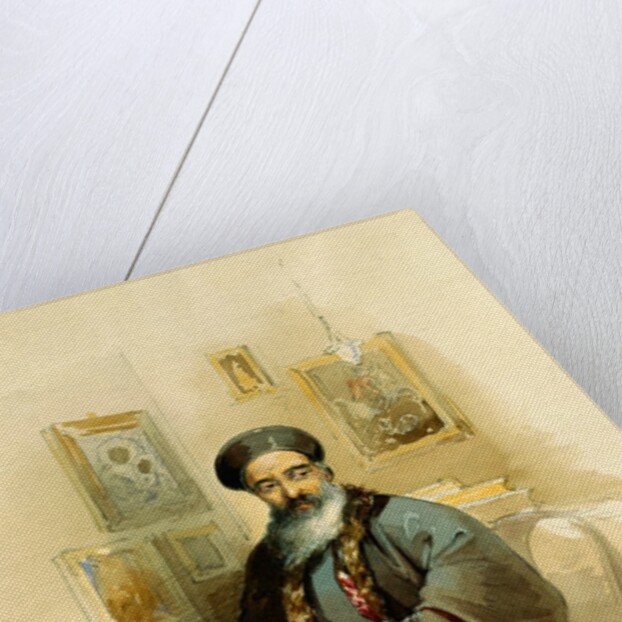 A Greek Priest by Aloysius Rosarius Amadeus Raymondus Andreas Brueghel