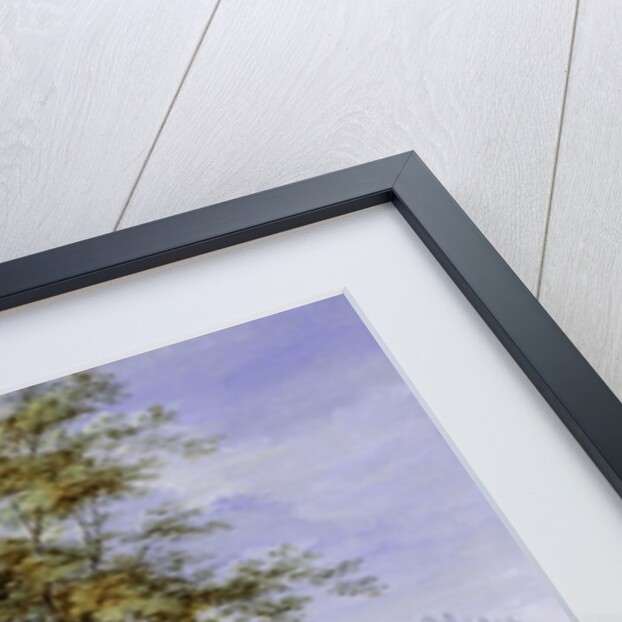 A Flemish Village with a River View by Peeter Gysels