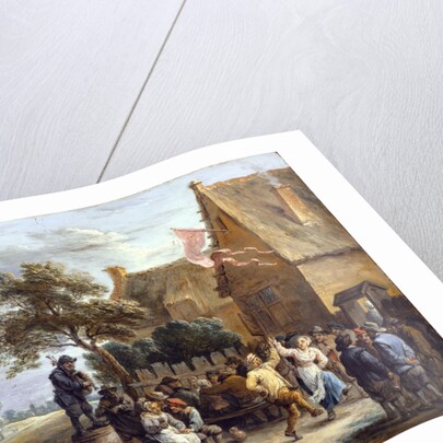 A Village Merrymaking at a Country Inn by David Teniers The Younger