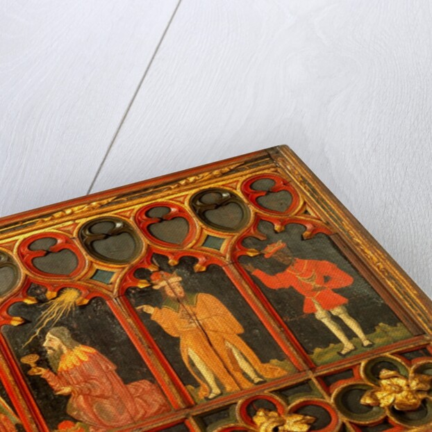 The Adoration of The Magi, roodscreen panel. England, 16th century by Unknown