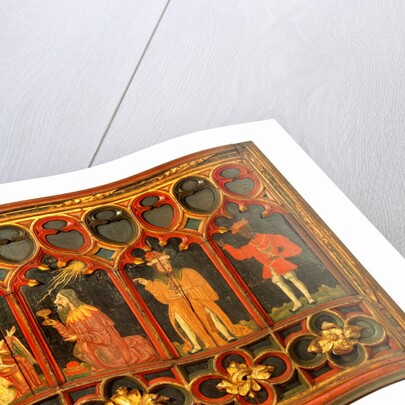 The Adoration of The Magi, roodscreen panel. England, 16th century by Unknown