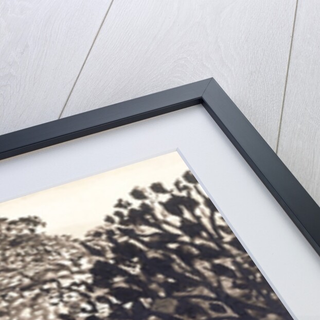 A Village Church Among Trees by Samuel Palmer