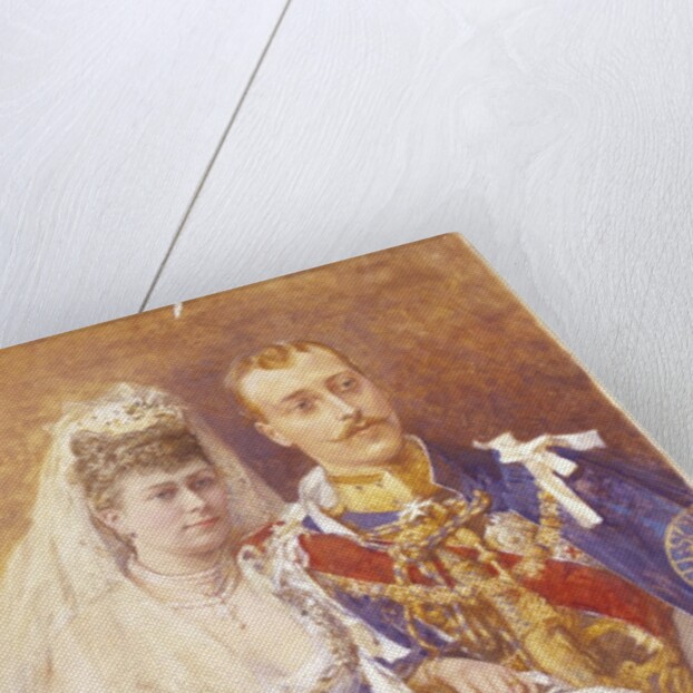 Prince George and Princess Mary of Teck by Thomas Walter Wilson