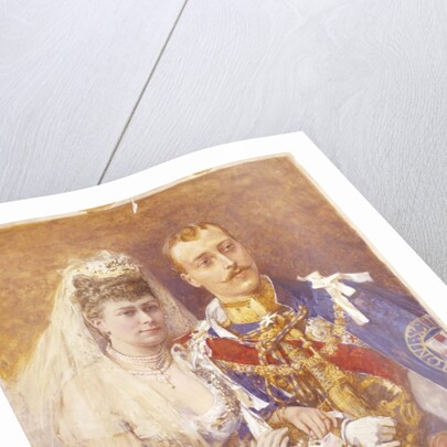 Prince George and Princess Mary of Teck by Thomas Walter Wilson