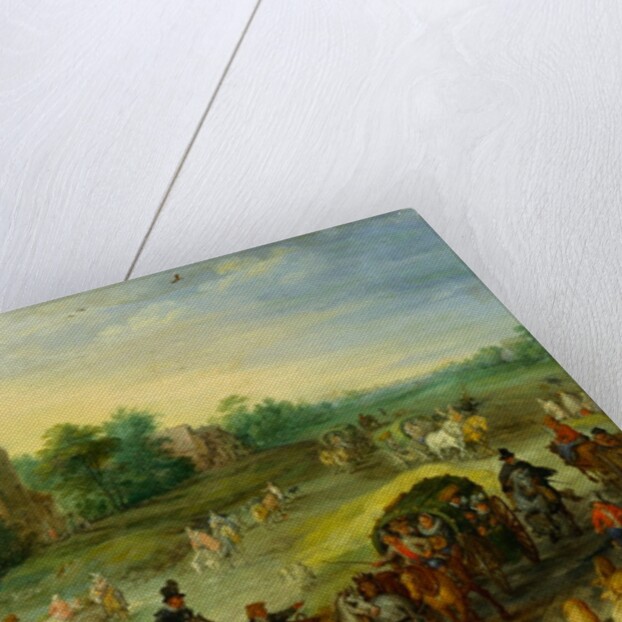 Travellers in a Landscape by Jan Brueghel The Elder