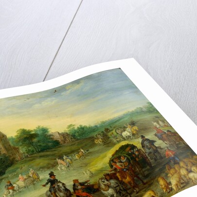 Travellers in a Landscape by Jan Brueghel The Elder
