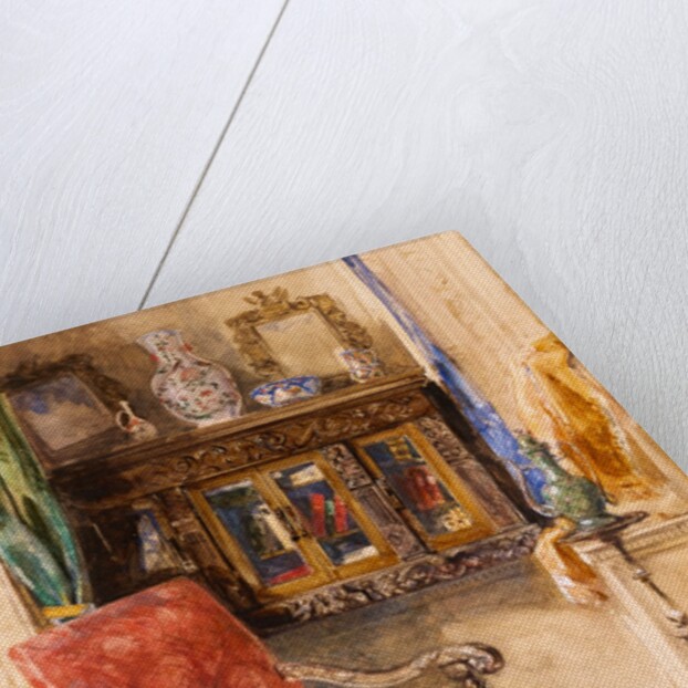 Interior of a Studio by John Frederick Lewis