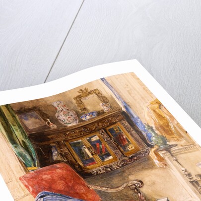 Interior of a Studio by John Frederick Lewis