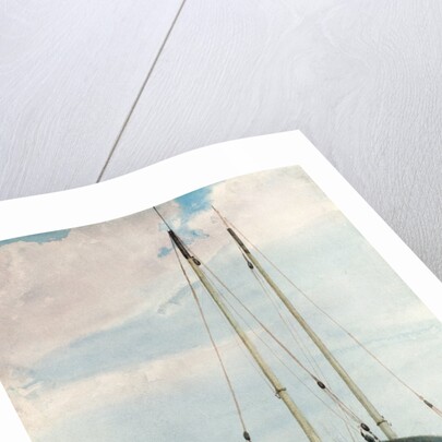 Deal Lugger and Boats by F.L.T. Francia