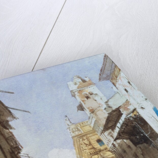 A Street in Verona by Richard Parkes Bonington