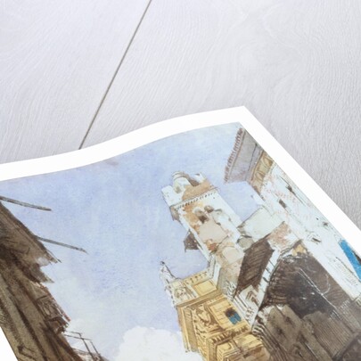 A Street in Verona by Richard Parkes Bonington