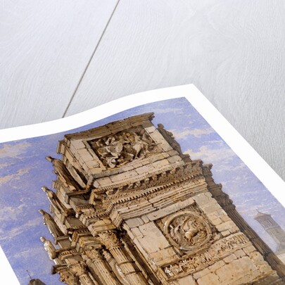 Arch of Constantine, Rome by Samuel Prout