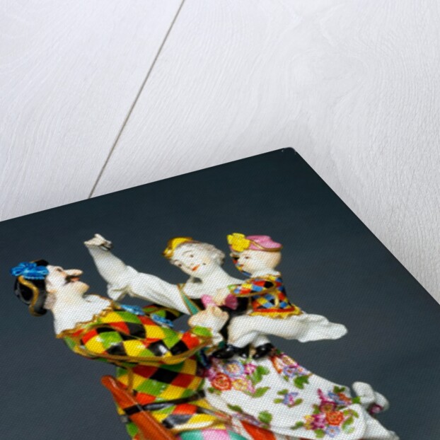 Harlequin and Family by Johann Joachim Kändler