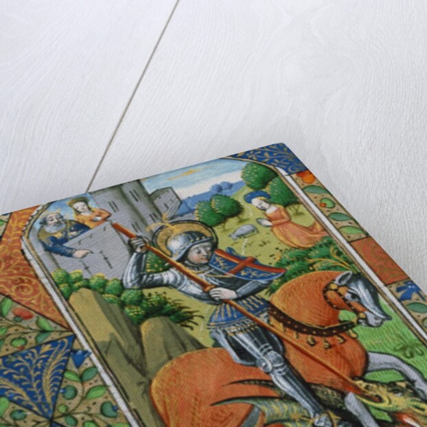 Suffrage to St. George. Rouen, France, late 15th century. by Unknown
