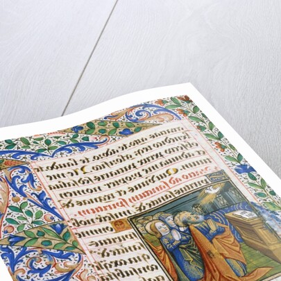 Prayer To The Holy Spirit, Pentecost. Rouen, France, late 15th century by Unknown