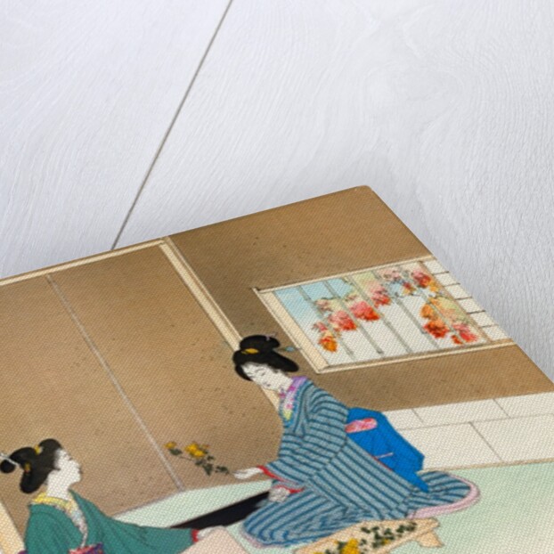 The Flower Arrangement by Mizuno Toshikata