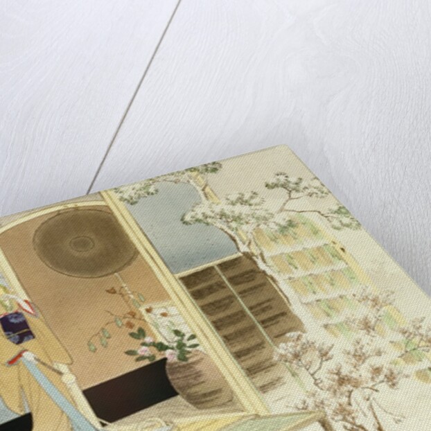 The Washing of Hands by Mizuno Toshikata