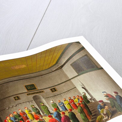 Convent of the Rufai Dervishes. Turkey, early 19th century by Anonymous Greek artist