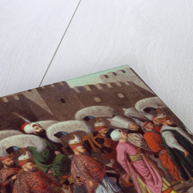 Sultan Mahmud II in Procession, Turkey. Greek School. 1809 by Anonymous Greek artist