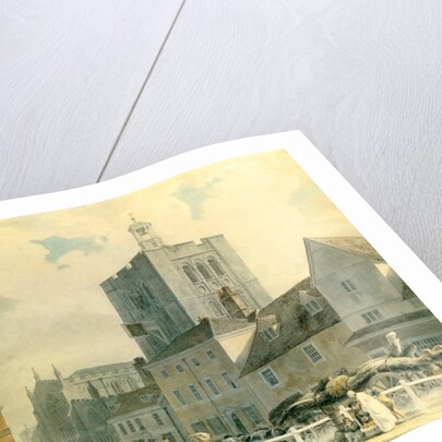 Bury St Edmunds by Michael Angelo Rooker