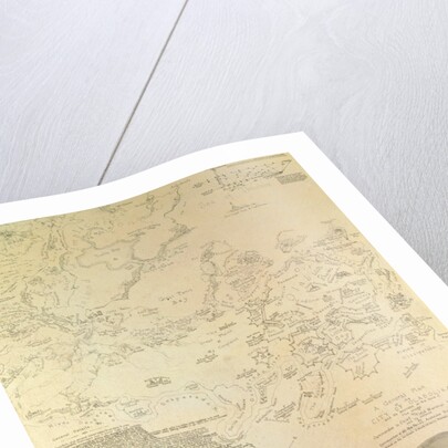 Sketch to illustrate the Palsions patriotism by Richard Dadd