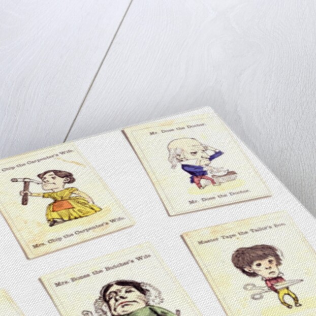 Happy Families, A New and Diverting Game for Juveniles by John Jaques & Son Ltd.