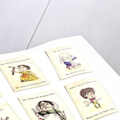 Happy Families, A New and Diverting Game for Juveniles by John Jaques & Son Ltd.