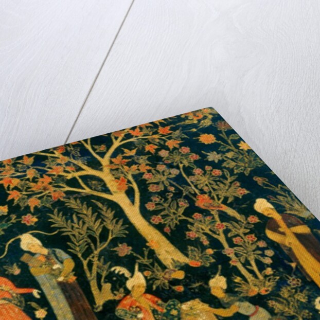 A princely picnic scene. Persian, 16th century by Anonymous