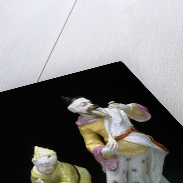 A Chinese man and a boy by Agostino Carlini